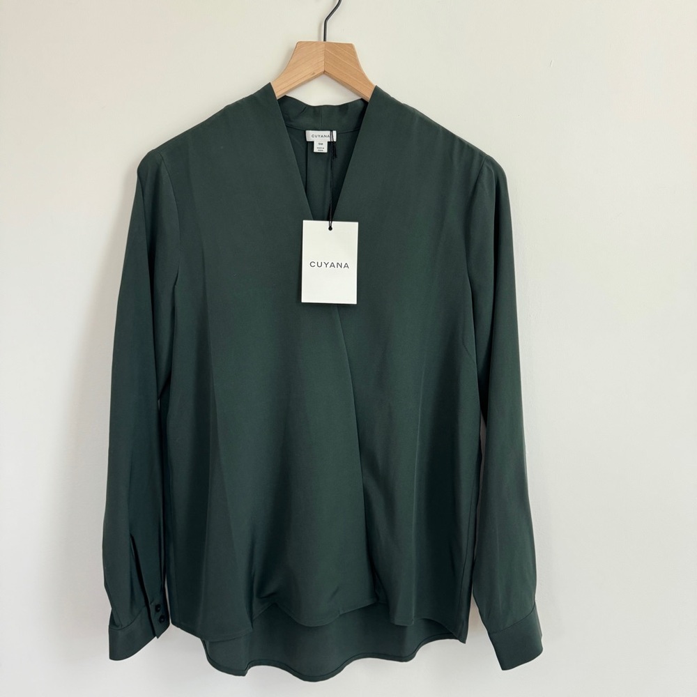 Cuyana silk top